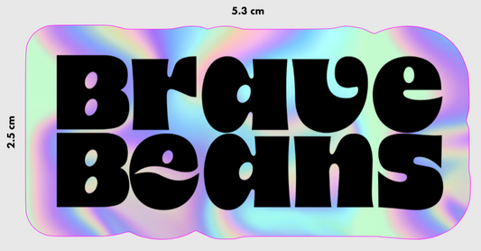 Brave Beans Sticker